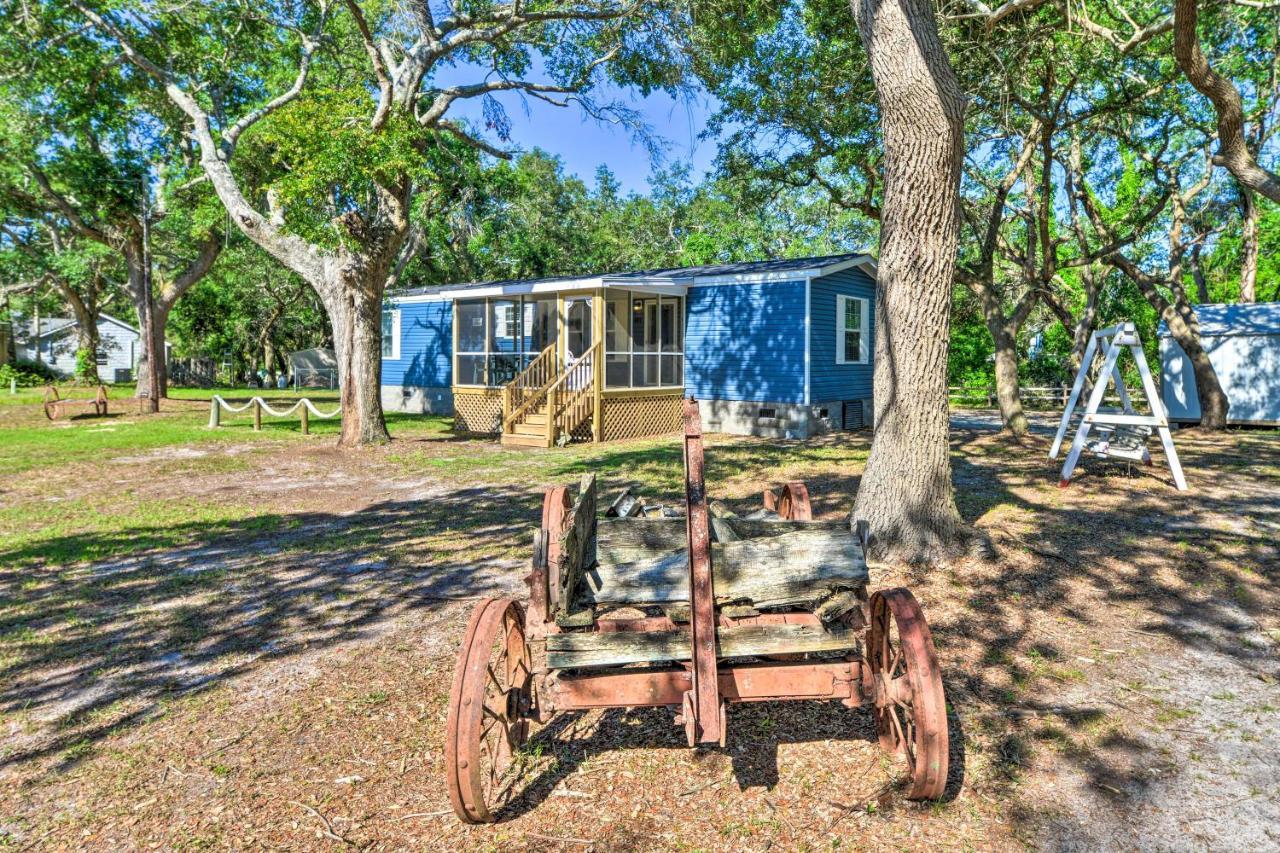 Pelican Place Coastal Cottage Walk To Back Sound Harkers Island Eksteriør billede