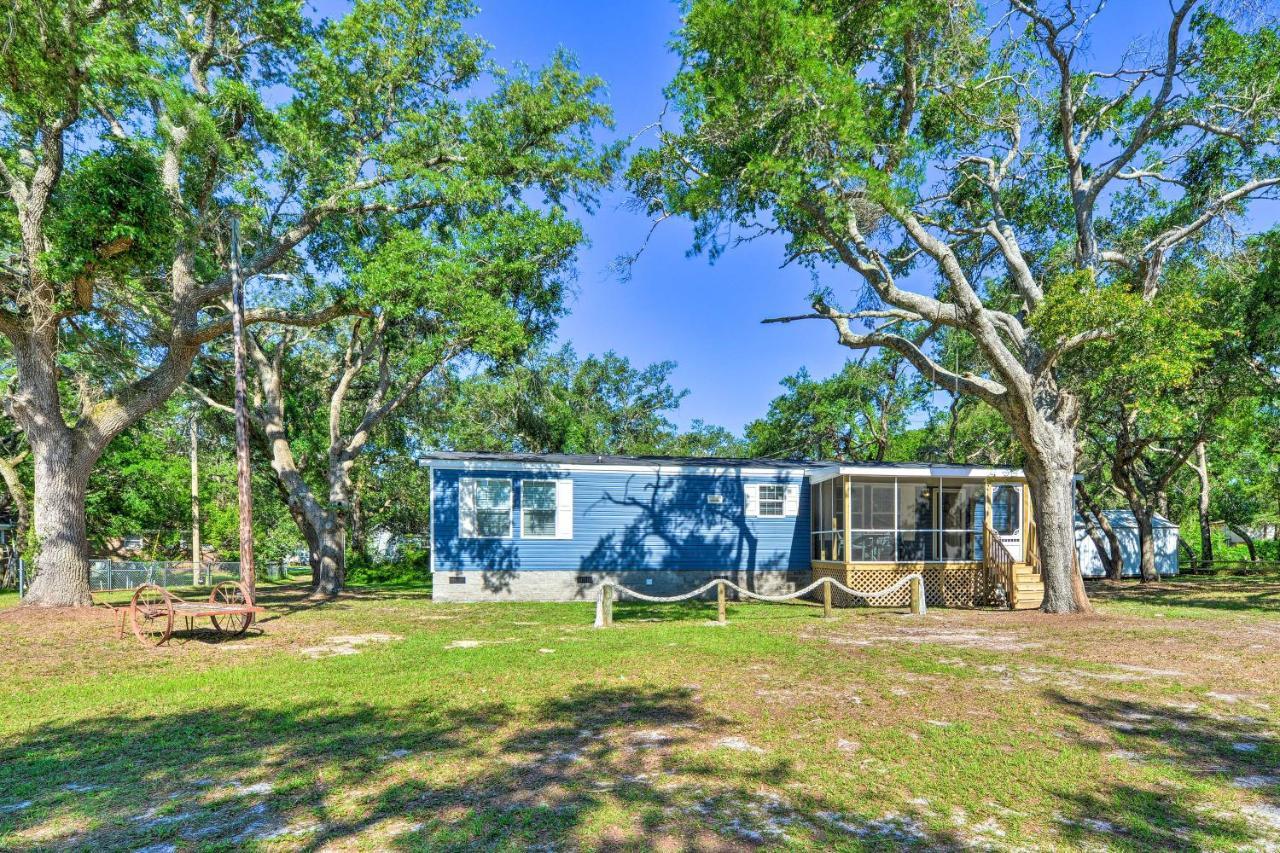 Pelican Place Coastal Cottage Walk To Back Sound Harkers Island Eksteriør billede